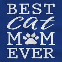 Ženska majica za ljubitelje mačaka, Slatka mačka, najbolja mama mačka ikad, majica za ljubitelje kućnih ljubimaca, poklon odjeća