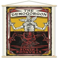 _ : Sezona-Zidni plakat s magnetskim okvirom Demogorgon kartice, 22.375 34