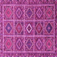 Tradicionalne prostirke za sobe u Perzijskom stilu u ružičastoj boji, kvadratne 4 inča