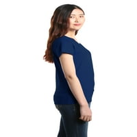 Ženska majica s grafičkim uzorkom predsjedničke kampanje u Velikoj tamnoplavoj boji