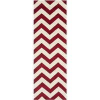 Ručno tkani tepih od Bjelokosti od bjelokosti u boji 9715
