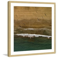 Marmont Hill pjenasti valovi KAROLIS JANULIS uokvireni slikarski tisak