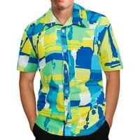 Muške havajske košulje, Sportska bluza s grafičkim printom za muškarce, obična ljetna majica kratkih rukava
