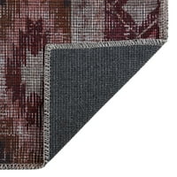 Rugs.com perivi tepih 9 ' 12 ' tepih od terakote s ravnim tkanjem idealan je za dnevne sobe, velike blagovaonice, otvorene tlocrte